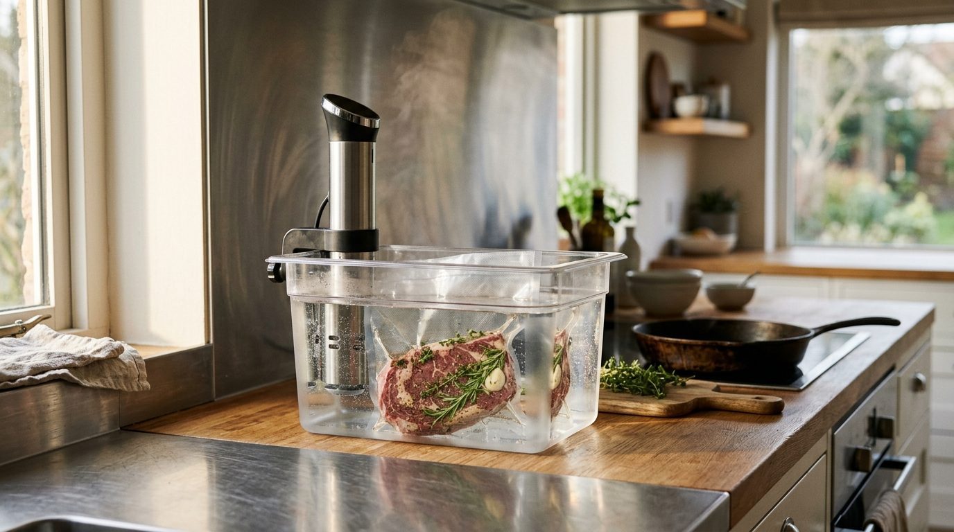 Illustrationsfoto: Sous vide forklaret: udstyr, temperatur og teknik